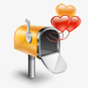 邮箱心ValentinesDay图标png_新图网 https://ixintu.com Mailbox heart 心 邮箱