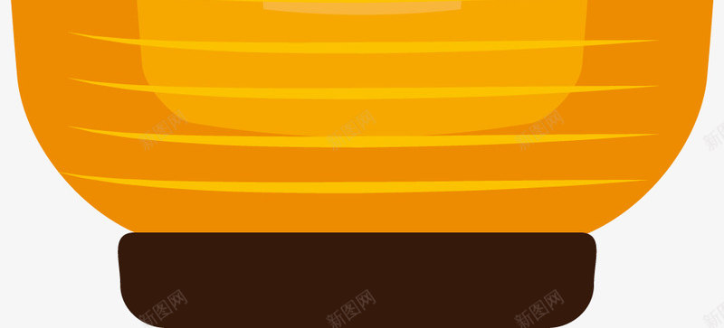 黄色纸灯矢量图eps免抠素材_新图网 https://ixintu.com 复古 日式纸灯 油灯 矢量素材 纸灯 矢量图