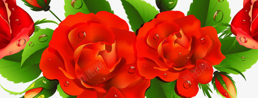 红色玫瑰边框展架模板psd_新图网 https://ixintu.com X展架设计 x展架 展架 展架模板 展架海报 海报素材 炫彩展架 玫瑰 红色