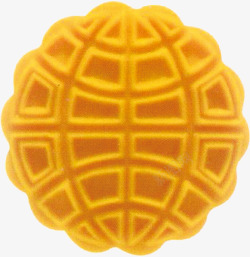 中秋节不规则形状月饼素材