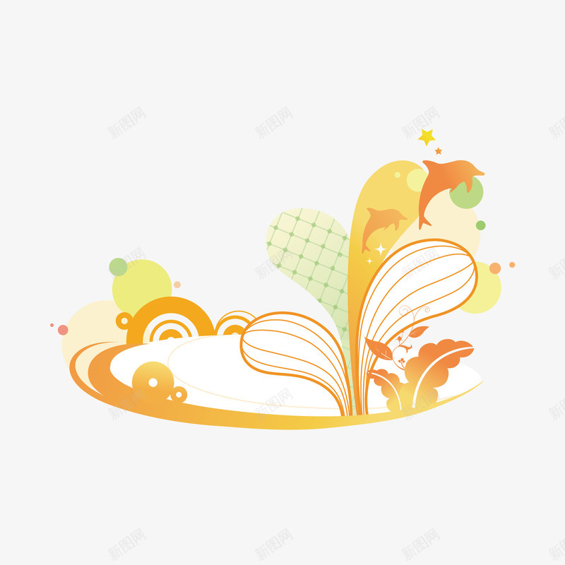 潮流花纹边框png免抠素材_新图网 https://ixintu.com 卡通 旋转花纹 浪漫花纹 潮流 潮流花纹 花纹 蒙版 边框