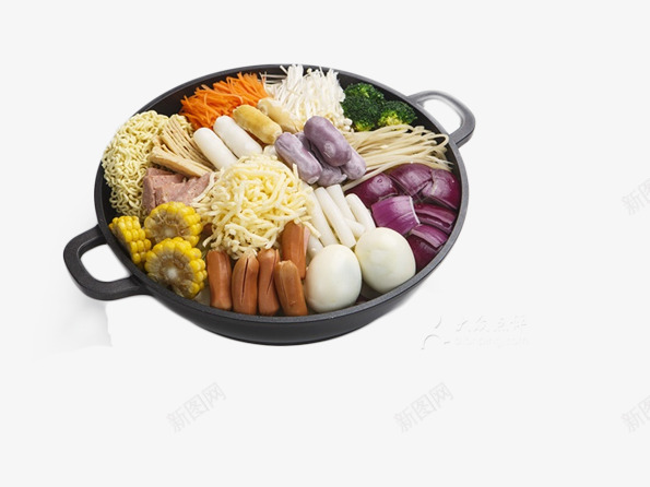 火锅食材片png免抠素材_新图网 https://ixintu.com 健康食品 新鲜食材 美味的食物 营养丰富的火锅