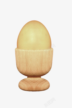 吃蛋孤立木上的鸡蛋高清图片