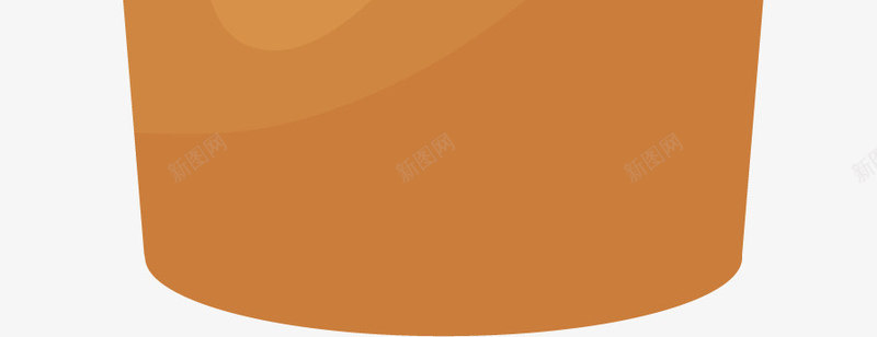 棕色的塑料杯矢量图ai免抠素材_新图网 https://ixintu.com 包装 塑料杯 奶茶 茶饮 饮品 香浓 矢量图