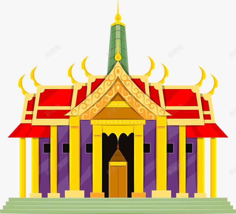 古典奢华皇宫png免抠素材_新图网 https://ixintu.com 古典皇宫 复古 多彩房屋 大气宫殿 奢华宫殿 奢华皇宫
