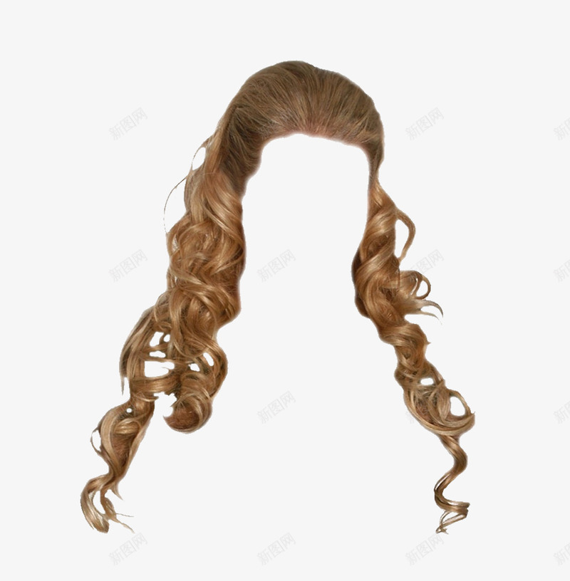 女人的长发png免抠素材_新图网 https://ixintu.com PNG图形 PNG装饰 假发 头发 装饰 长发
