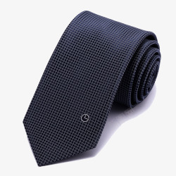 时尚格纹色织领带素材