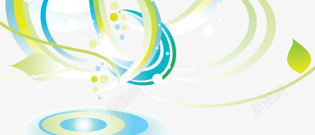 创意线条展架模板psd_新图网 https://ixintu.com X展架设计 x展架 创意线条 展架 展架模板 展架海报 海报素材 炫彩展架 绿色 蓝色
