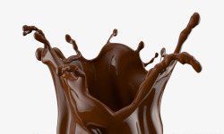 卡通巧克力手绘食物巧克力素材