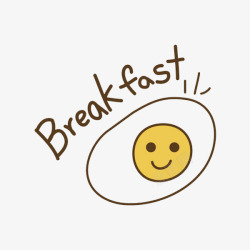 卡通煎蛋爱心早餐高清图片
