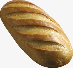 椭圆形美味面包素材