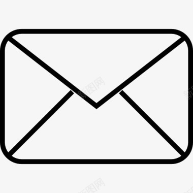 新邮件信封的营销工具符号图标图标