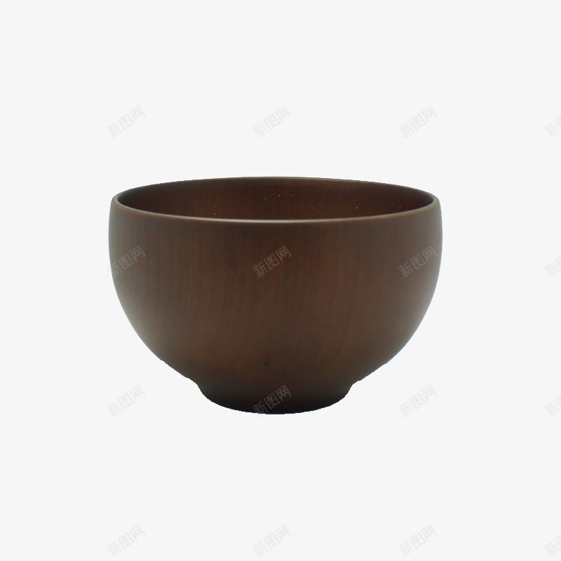 日式木质碗png免抠素材_新图网 https://ixintu.com 产品实物 日式风格 木质碗 棕色 汤碗 碗