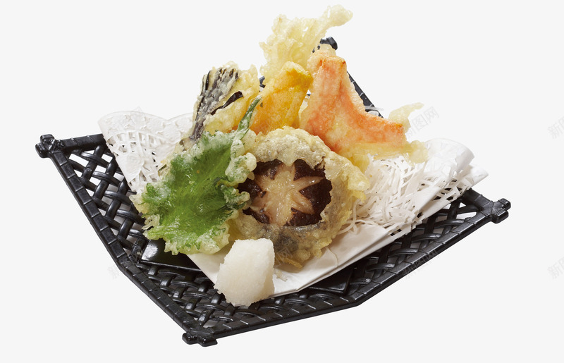 天妇罗图案png免抠素材_新图网 https://ixintu.com 天妇罗 日式料理 点缀 美食 装饰