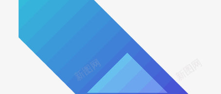 蓝色模块展架模板psd_新图网 https://ixintu.com X展架设计 x展架 展架 展架模板 展架海报 海报素材 炫彩展架 蓝色模块
