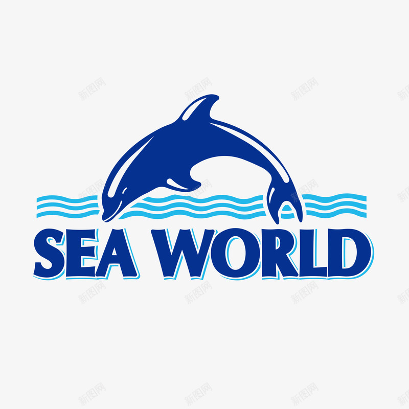 英文海洋世界图形png免抠素材_新图网 https://ixintu.com 保护海洋 海洋 海洋世界 海洋污染 海洋破坏 海豚 蓝色 高清