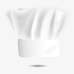 3D厨师帽矢量图素材