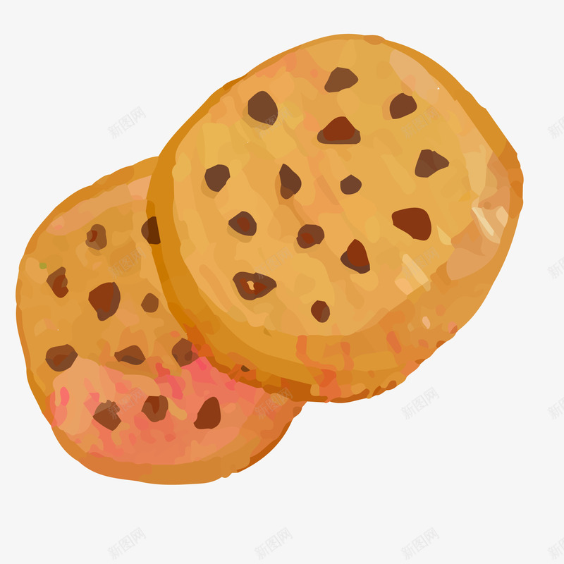 灰色创意饼干食物元素矢量图ai免抠素材_新图网 https://ixintu.com 创意 卡通 卡通饼干 插画 灰色 矢量图 纹理 美食 质感 食物 饼干
