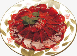 老虎菜拌牛肉凉拌牛肉高清图片