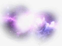 星空效果紫色星空高清图片