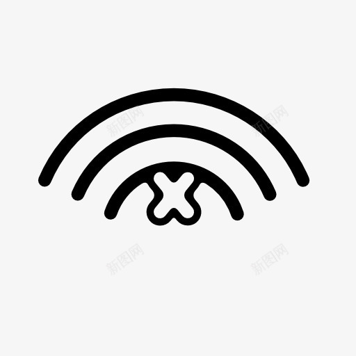 手机无线标志图标png_新图网 https://ixintu.com wifi