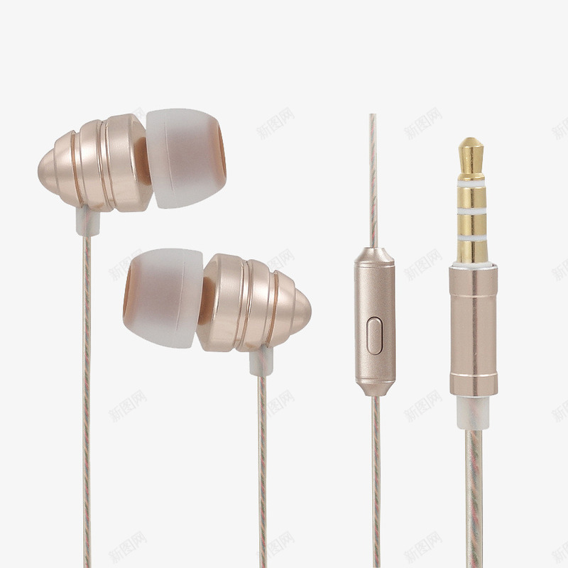 3c数码耳机png免抠素材_新图网 https://ixintu.com 3c 产品实物 大气 科技 耳机 黄金