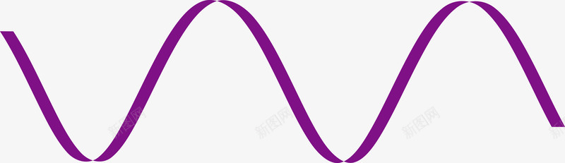 紫色波动线条图png免抠素材_新图网 https://ixintu.com 不规则线条 几何 手绘线条 抽象 文本背景 曲线 波动线条 波浪线 线条