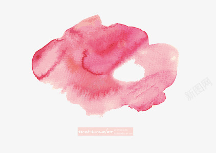 粉色水彩水粉团块png免抠素材_新图网 https://ixintu.com 水彩 水彩素材 粉色 粉色水粉 粉色素材