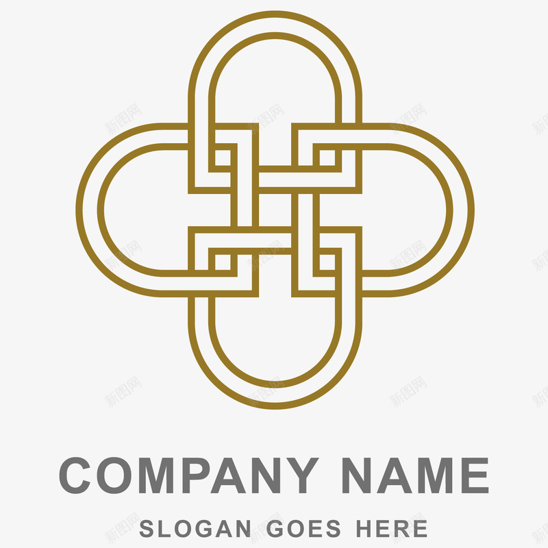企业大气LOGO元素片矢量图图标eps_新图网 https://ixintu.com 创意 创意logo 抽象 标志 标志图标 标识 矢量图