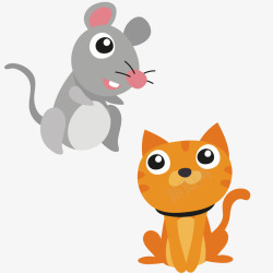 猫赶老鼠老鼠和猫高清图片