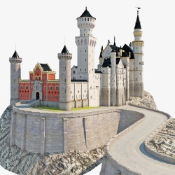 古典城堡石头灰色古典欧式皇宫高清图片