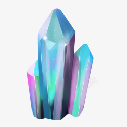 紫色图形水晶背景图片手绘紫色的水晶图高清图片