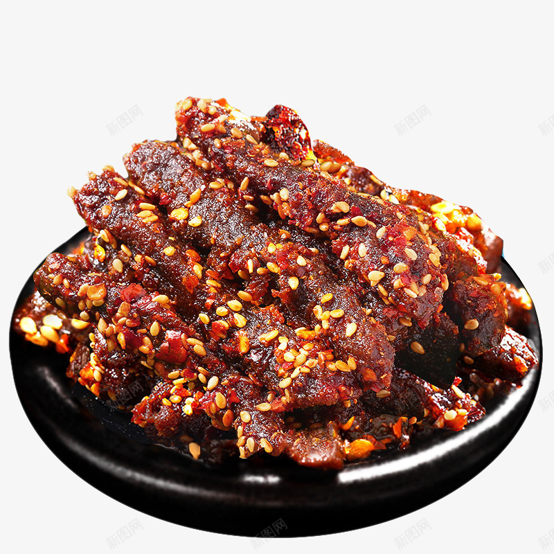 辣椒牛肉png免抠素材_新图网 https://ixintu.com 一盘牛肉 牛肉 肉 辣椒