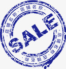 蓝色印章sales标签png免抠素材_新图网 https://ixintu.com sales 印章 标签 蓝色