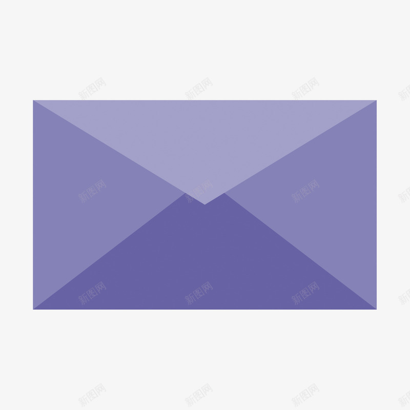 紫色信封png免抠素材_新图网 https://ixintu.com 信封 信封矢量 素材 紫色