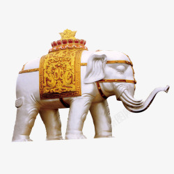 大象创意白色素材