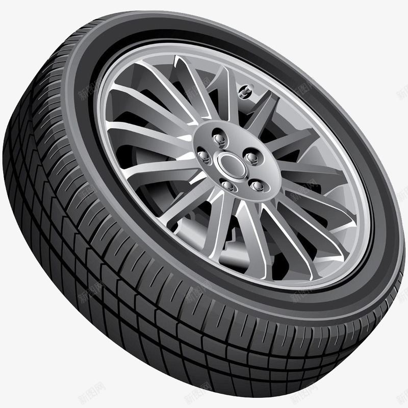 黑色汽车轮胎png免抠素材_新图网 https://ixintu.com 圆形轮胎 汽车轮胎 黑色圆形轮胎 黑色轮胎