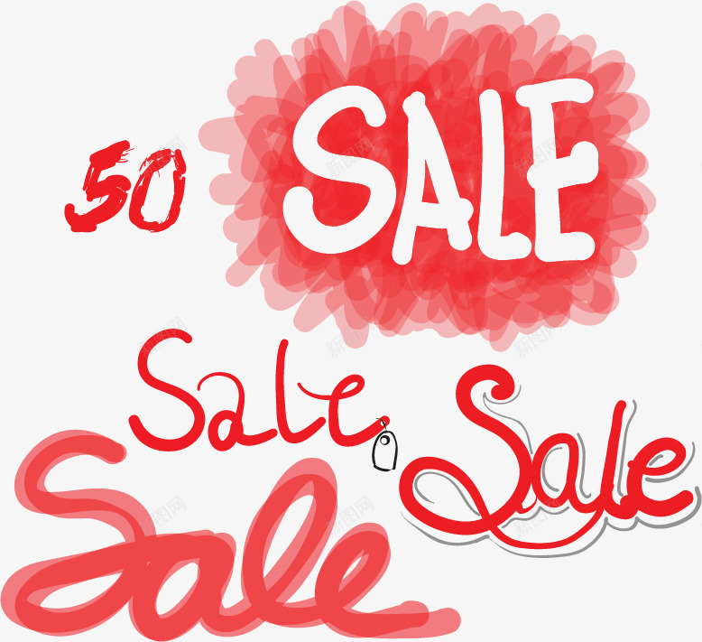 SALE矢量图eps免抠素材_新图网 https://ixintu.com SALE 动感 吊牌 商场打折字 底纹 打折 折扣 挂牌 标签矢量图 红色折扣 边框便签标签 矢量图