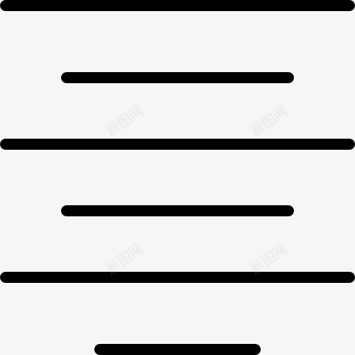 中心对齐图标png_新图网 https://ixintu.com 中心对齐 对齐选项 居中对齐 文本 标志 界面 符号 线