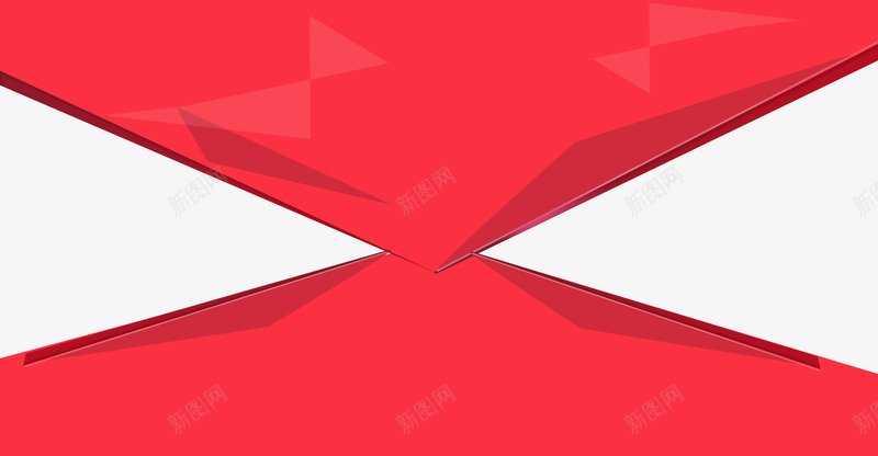 红色3d三角形png免抠素材_新图网 https://ixintu.com 三角背景墙 三角舞台 立体三角形 红色三角形