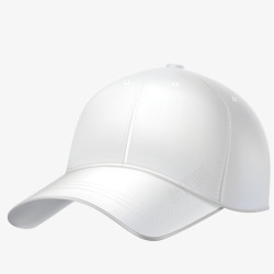 白色的头饰白帽子矢量图高清图片