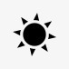 天气太阳ModernUINewIcons图标图标
