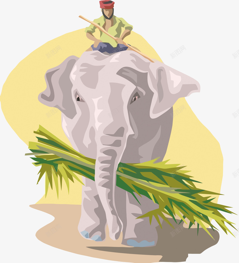大象和人png免抠素材_新图网 https://ixintu.com PNG图片 PNG图片素材 PNG矢量素材 PNG素材 PNG素材免费下载 人 卡通 大象 扁平化 旅游 泰国