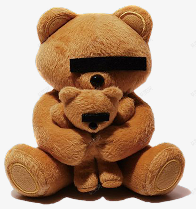 实物捂眼玩具熊png免抠素材_新图网 https://ixintu.com 卡通的 可爱的 大气的 手绘的 捂眼 玩具熊 眼罩 矢量的 装饰