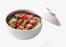 牛五花牛肉蒸饭高清图片