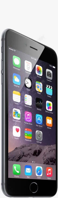 灰色苹果六手机素材