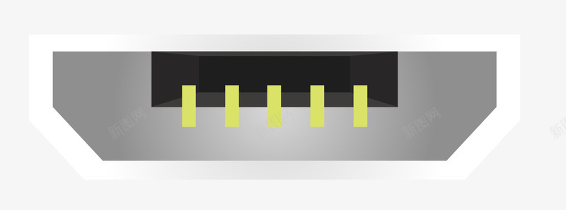 灰色USB30插口png免抠素材_新图网 https://ixintu.com 30 USB插口 插口 电子USB 电脑插口 矢量插口