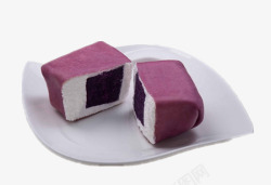 紫色班戟皮火龙果口味班戟高清图片