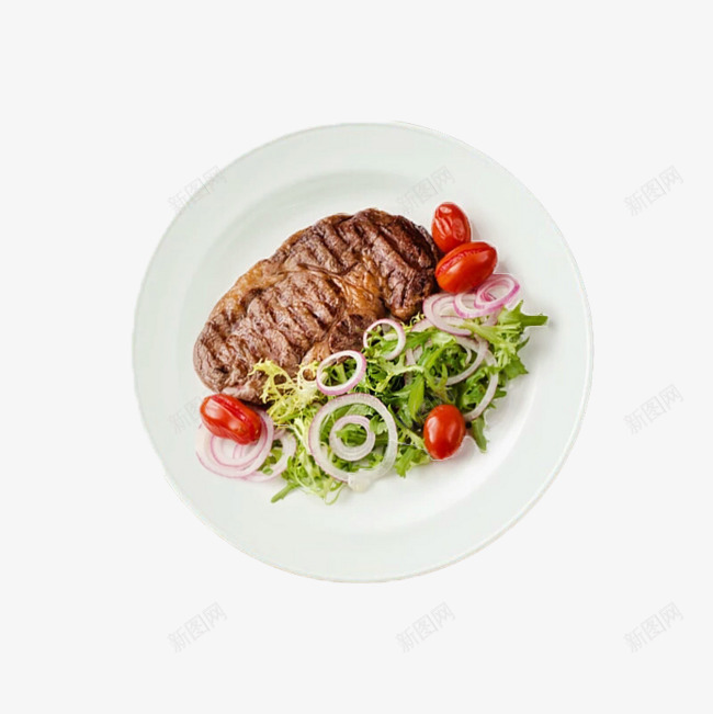 美味的牛排实物图png免抠素材_新图网 https://ixintu.com 实物图 牛排 牛肉 盘子 美味的 美食 蔬菜 食物