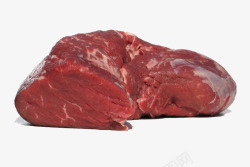 一大块肉一大块新鲜的生牛肉高清图片